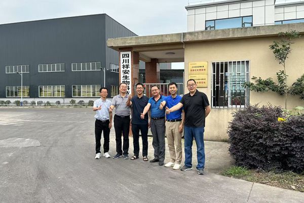 國家糧食和物資儲備局科學(xué)研究院王博士、喬博士一行蒞臨公司考察